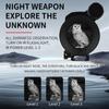 NV075 Monocular Night Vision Scope Device Infrared 1080P HD Cross Adjustable 940nm Digital Hunting Telescope Photo Video Record