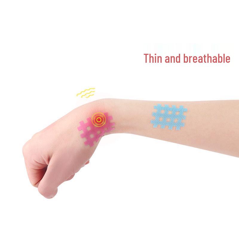 Multi-Color Breathable Mesh Self-Adhesive Kinesiology Tape for Sports & Fitness Joints
