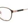Used [Kate Spade New York] Kate Spade Date Glasses MCCOY/FJ 47 Size Brown Titanium Frame Women's Stylish Non Prescription Glasses Yellow Sand Pollen
