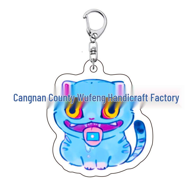 Kpop Demon Hunter Girl Group Keychain: Lumi, Zoe, Mira & Qin Yu Cute Acrylic Schoolbag Pendant