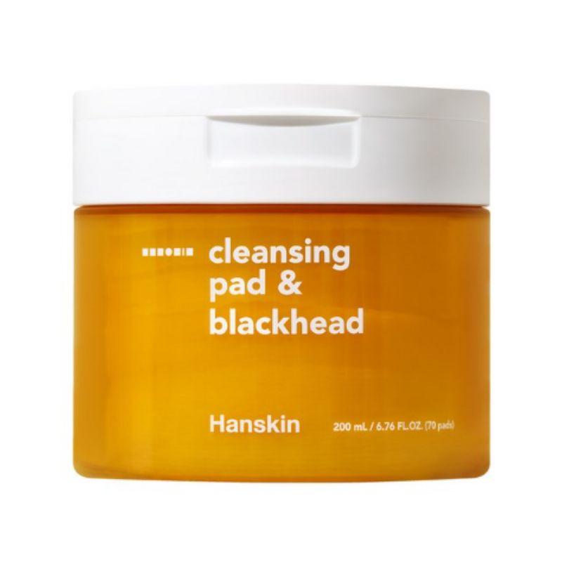 HANSKIN Cleansing Pads & Blackhead Care – Deep Pore Exfoliating Cleansing Pads 70 Sheets