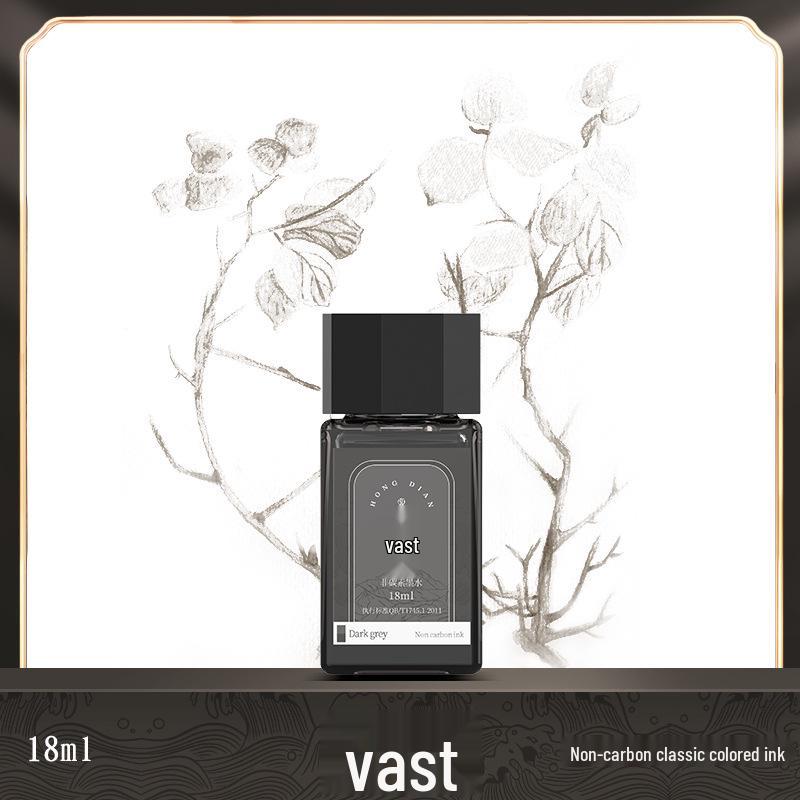 Hongdian No-Clog Füllfederhalter mit Farbmischtinte - 16 Farben