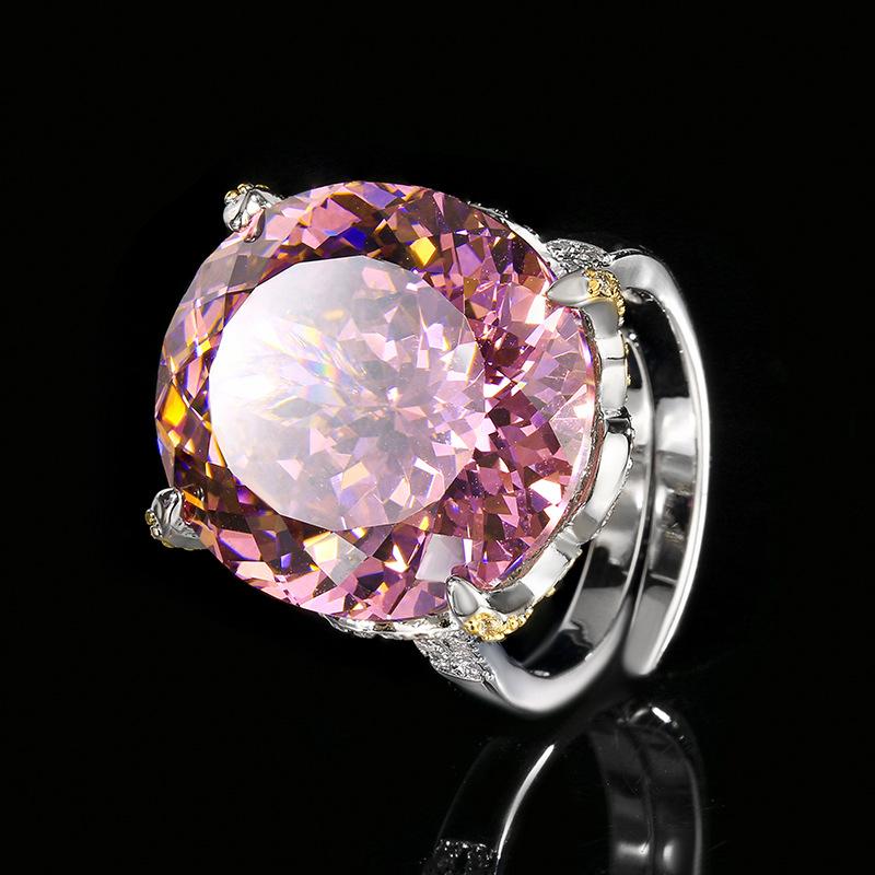 

Ювелирные изделия Медное основание Позолоченное Имитация Огранка Птичье гнездо Разноцветный Цвет сокровищ Ретро кольцо 18 * 20