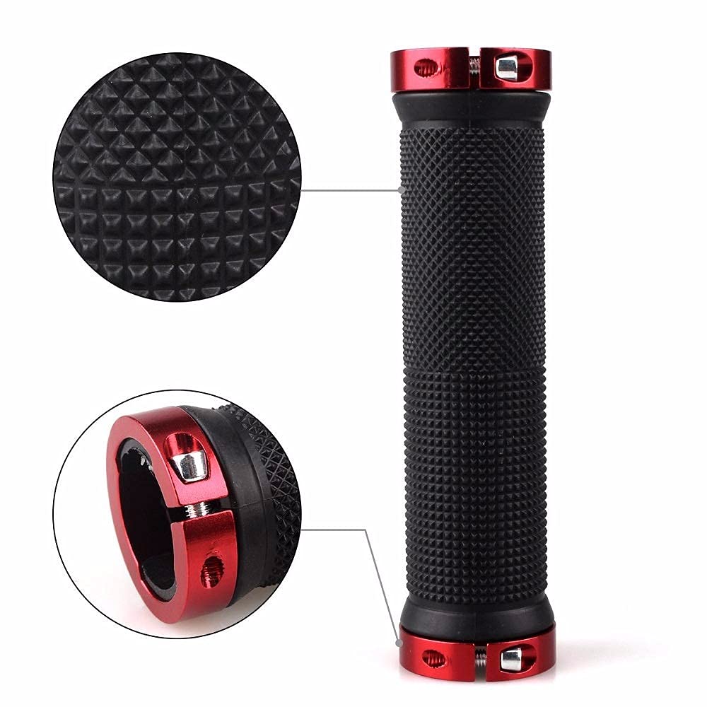 Bicycle Grip Handle Grip, Inner Diameter 22mm, Made of Non-slip