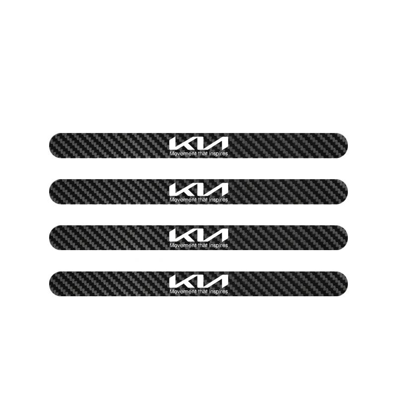 ABCDFV1 Car Door Anti-scratch Threshold Sticker and Door Handle Bowl Protection Stickers For Kia Sportage Picanto Rio Ceed Cerato Soul