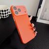 Applicable To iPhone17PROMAX Lychee Pattern Skin Feeling Mobile Phone Case Apple 16 Lens Film Advanced Sense Protective Case 15