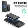 For Samsung Galaxy S25 Case Compatible with MagSafe PC+TPU+PU Phone Cover