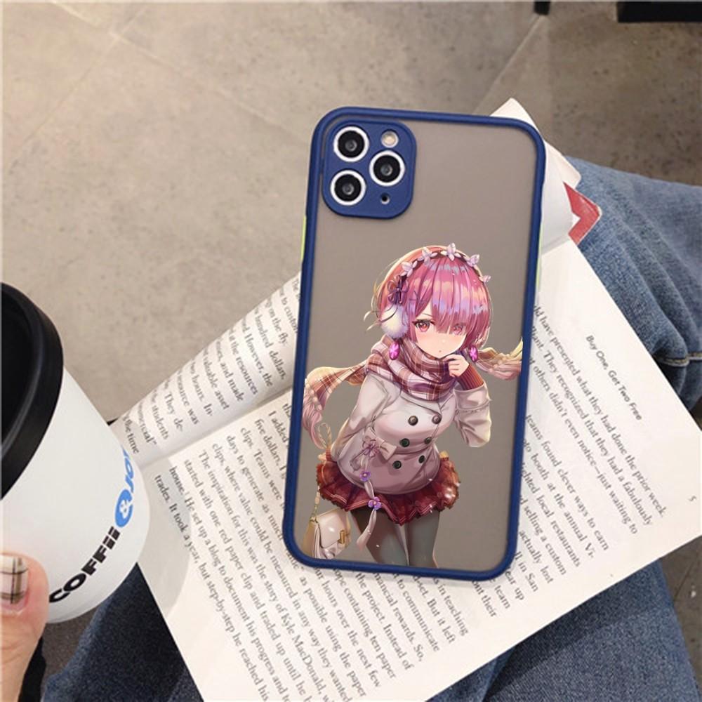 Riamu Yumemi Anime Phone Case for iPhone 14 11 12 13 Mini Pro Max 8 7 Plus X XR XS MAX Translucent Matte Cover