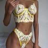 Sexy Lingerie Set Women Lace Transparent Underwear Erotic Costumes Fairy Delicate Embroidery Bra Brief Sets Thin Corsets Outfits