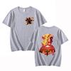 New Anime Rengoku Kyoujurou Print T-shirts Women Men Summer Cool Short Sleeve Female Casual T-shirts Round Neck Tops