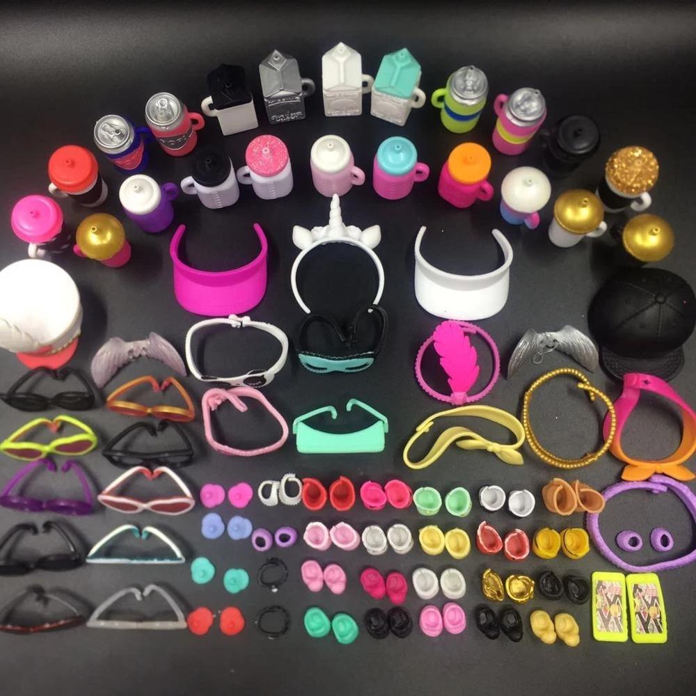 Non-Toxic Multi Style Original Lol Sister Doll Accessories Clothes Shoes Backpack Children'S Toys