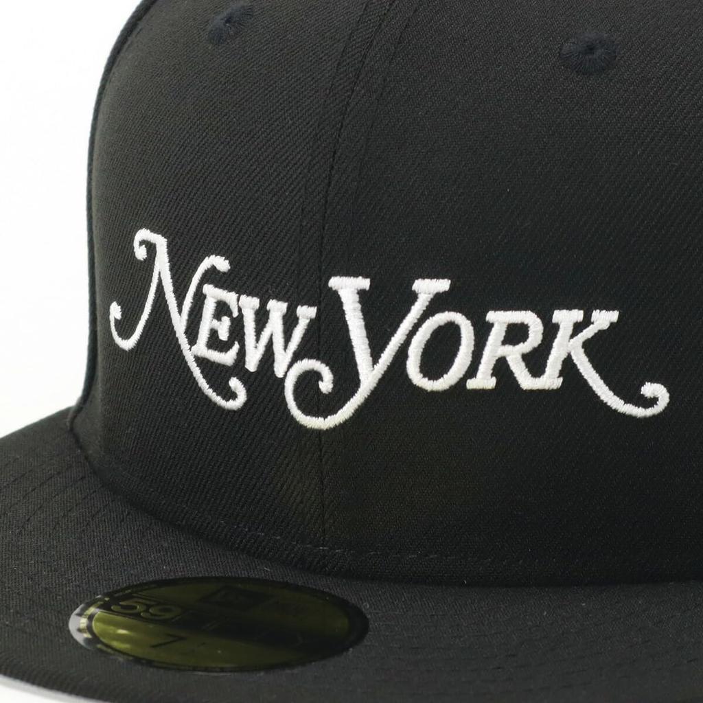 New Era New Era Cap 59FIFTY New York Magazine Collaboration Black 7 5950 NYMG BLK 3/8