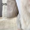 Auutmn Winter Lady Cardigan Coat Furry Plush Stand Collar Heat Retention Long Sleeves Thickened Short Type Solid Color Faux Fur Jacket
