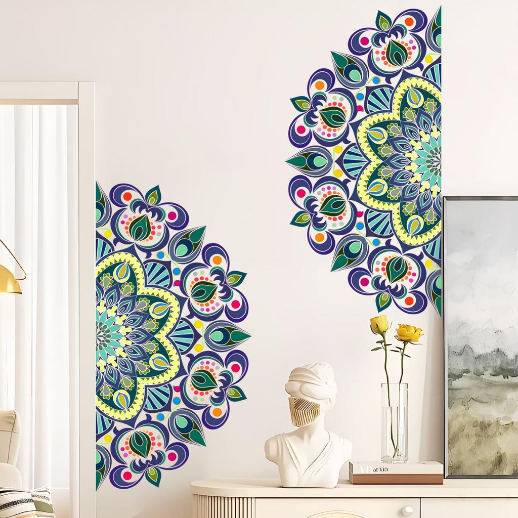 Pattern Living Room Holiday Party Background Wall Decoration