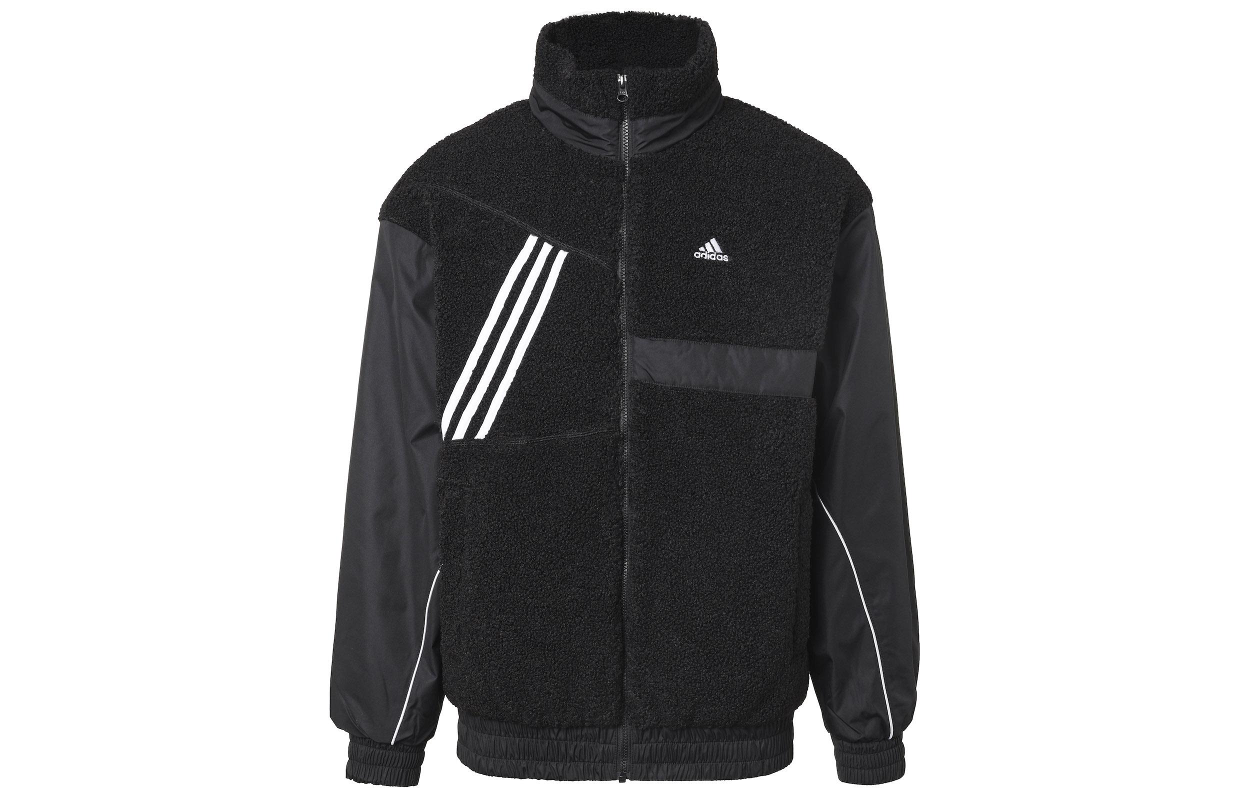 Adidas Velvet feel Coat Men s Black IK5110 XL