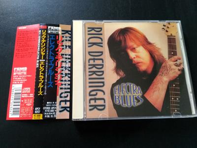 CD RICK DERRINGER - Electra Blues APCY8207 ROADRUNNER 1994 Japan Rock Used