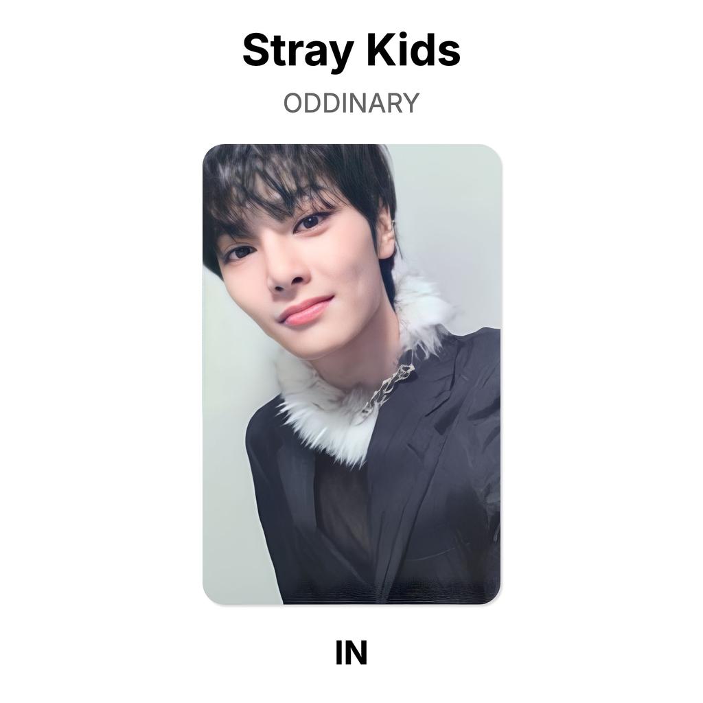 Stray Kids ODDINARY Official Photocard