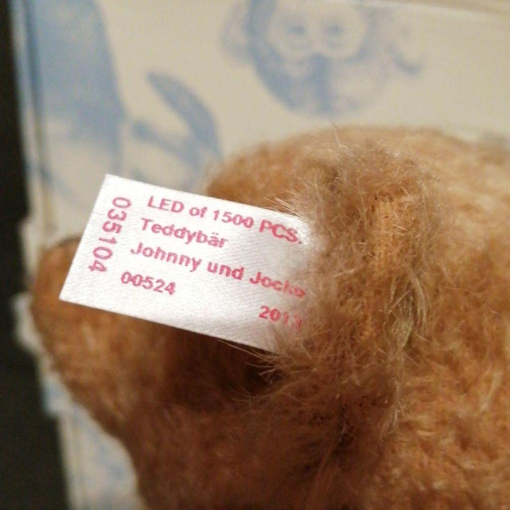 [USED] Steiff Teddy Bear Johnny