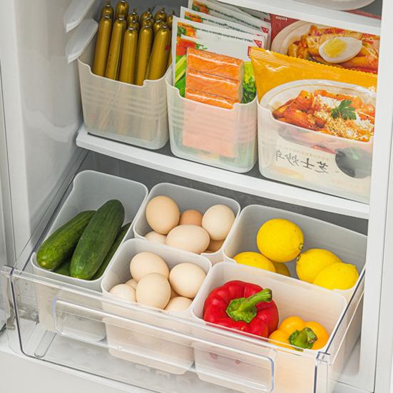 Food Container Large capacity Space Saving Lightweight Practical Refrigerator Side Door Storage Box Household Supplies