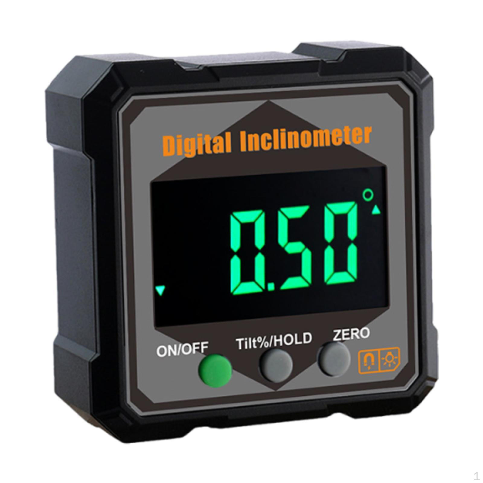 

Цифровой инклинометр, угломер, уровень для строительства B