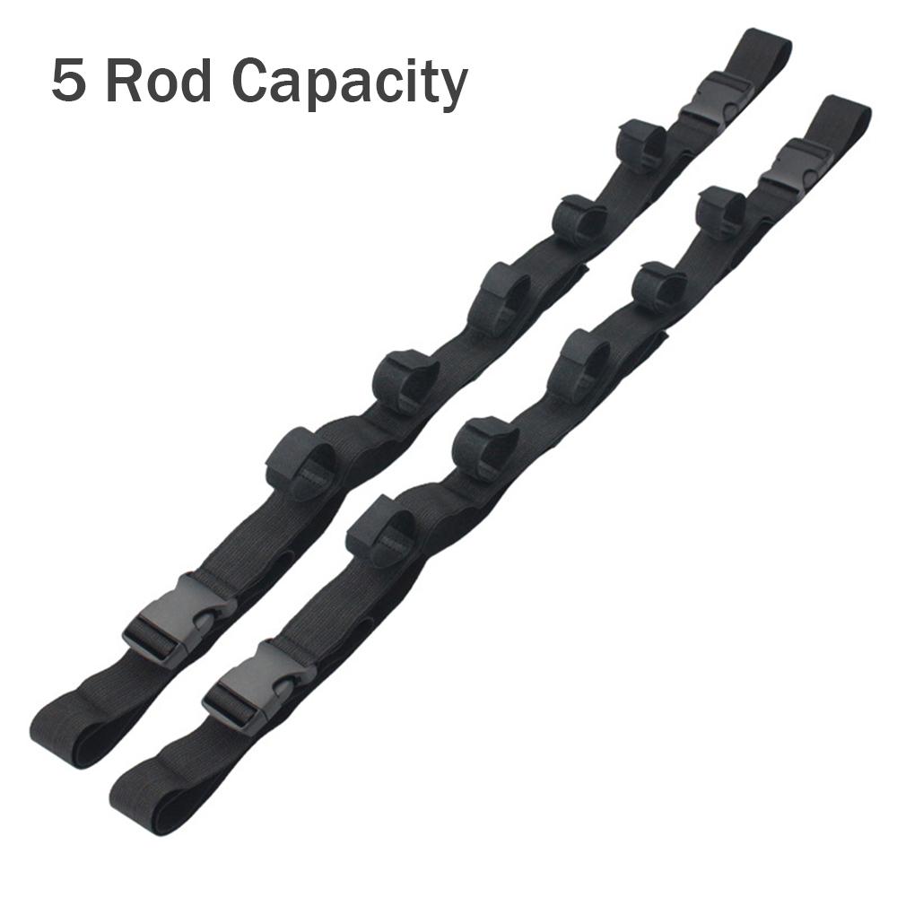 Vehicle Fishing Rod Holder Fishing Rod Carrier for Car Fishing Rod Rack 5/7 Rod Capacity Heavy Duty for SUV/Wagons/Van/Truck