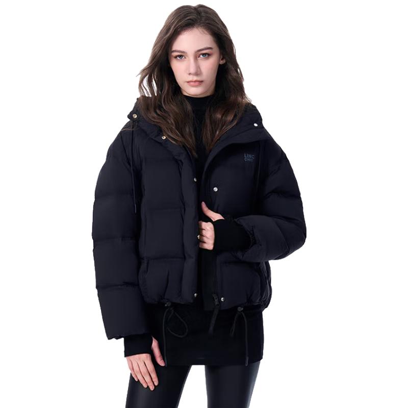 

Jinyujie Women s 2025 Winter Stand Collar Short Down Jacket