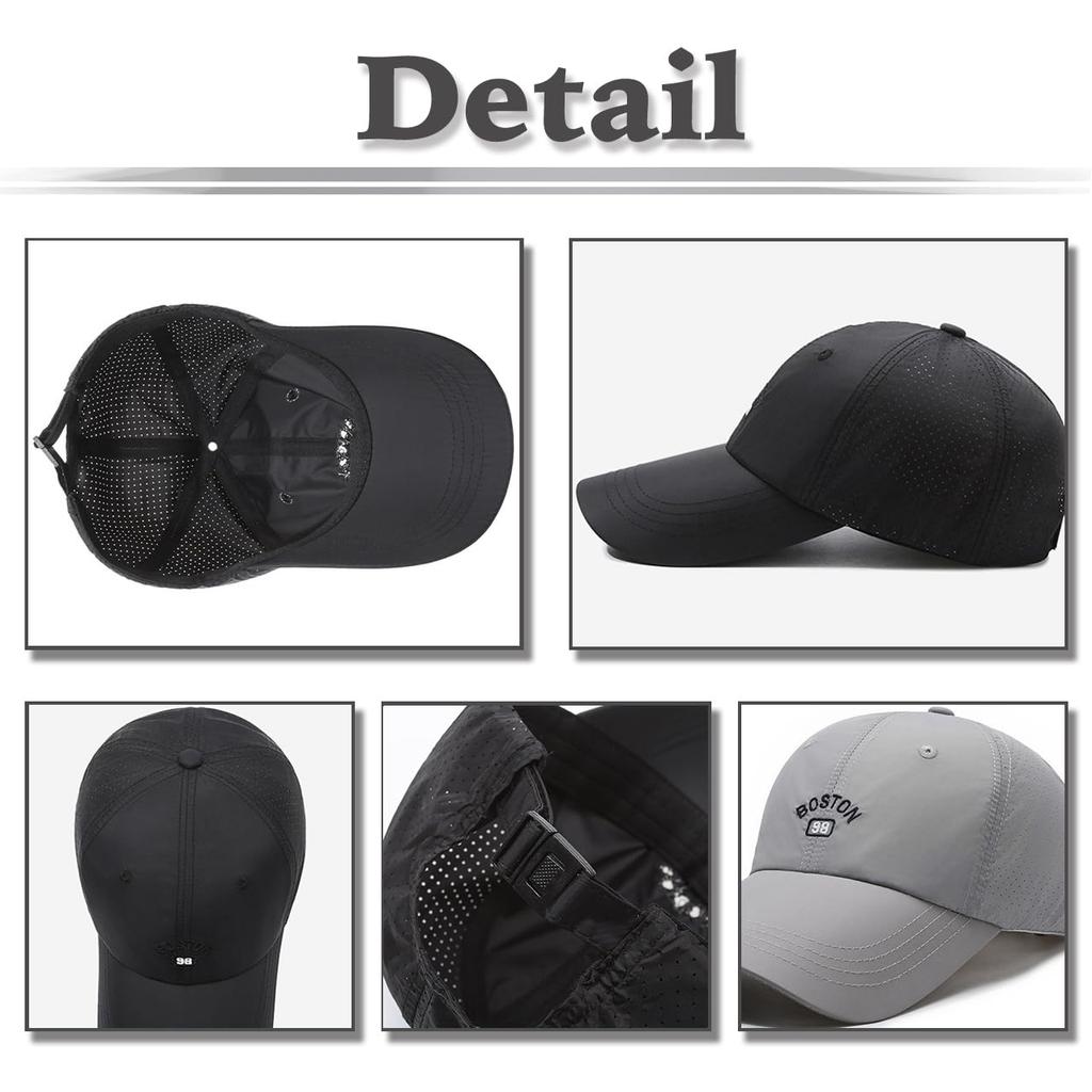 CZA095 [Croc Blanc] Casquette, Chapeau, Sport, Course à pied, Réglable, Décontracté, Simple, Homme, Femme, (Kaki)