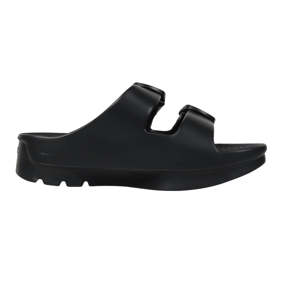 Authentic Recovery Sandals Buckle Slide Sandals with Arch Shock Thick Sports Comfort TELICTelic W-BUCKLE2 Cushioning, Support, Absorption, Sole,