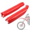 Motorcycle Plastic Fork Guard Front Fork Tube Frame Cover For For Honda CRF450X TRX250R CR125 CR250 CR500 Motocross Accessories