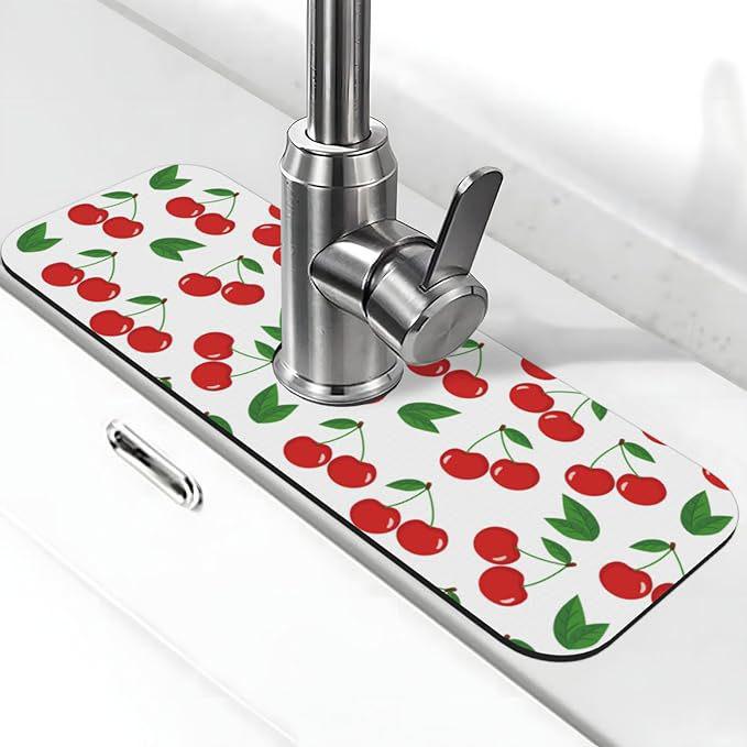 Badezimmerarmatur Ablass- und Wasserabsorptionsmatte für Waschbecken und Arbeitsplatten