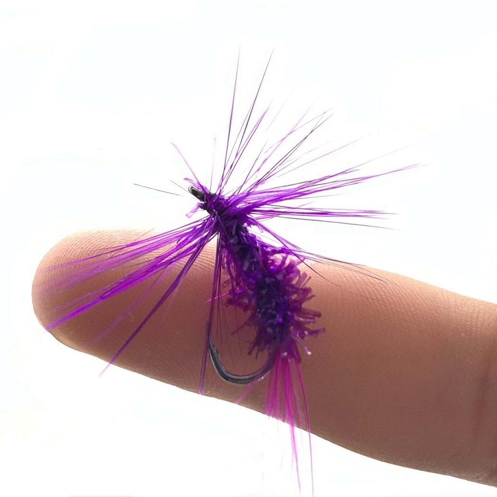 5/10 Teile/schachtel Mischfarben Insekten Fliegen Fliegen Angeln Lockt Fliegen Schwimmenden Köder Trockenen Fliegen Forelle Künstliche Kurbel Haken locken