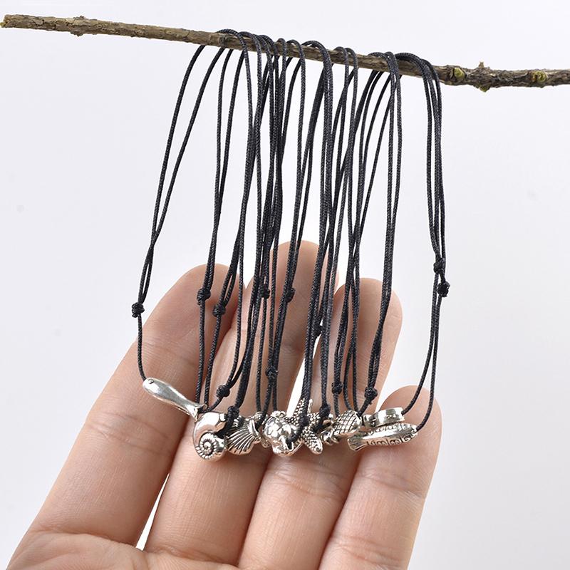 Hand Woven Anklet For Women Summer Turtle Starfish Beach Anklet  Vacation Style Bracelet Jewelry Accessories Gifts
