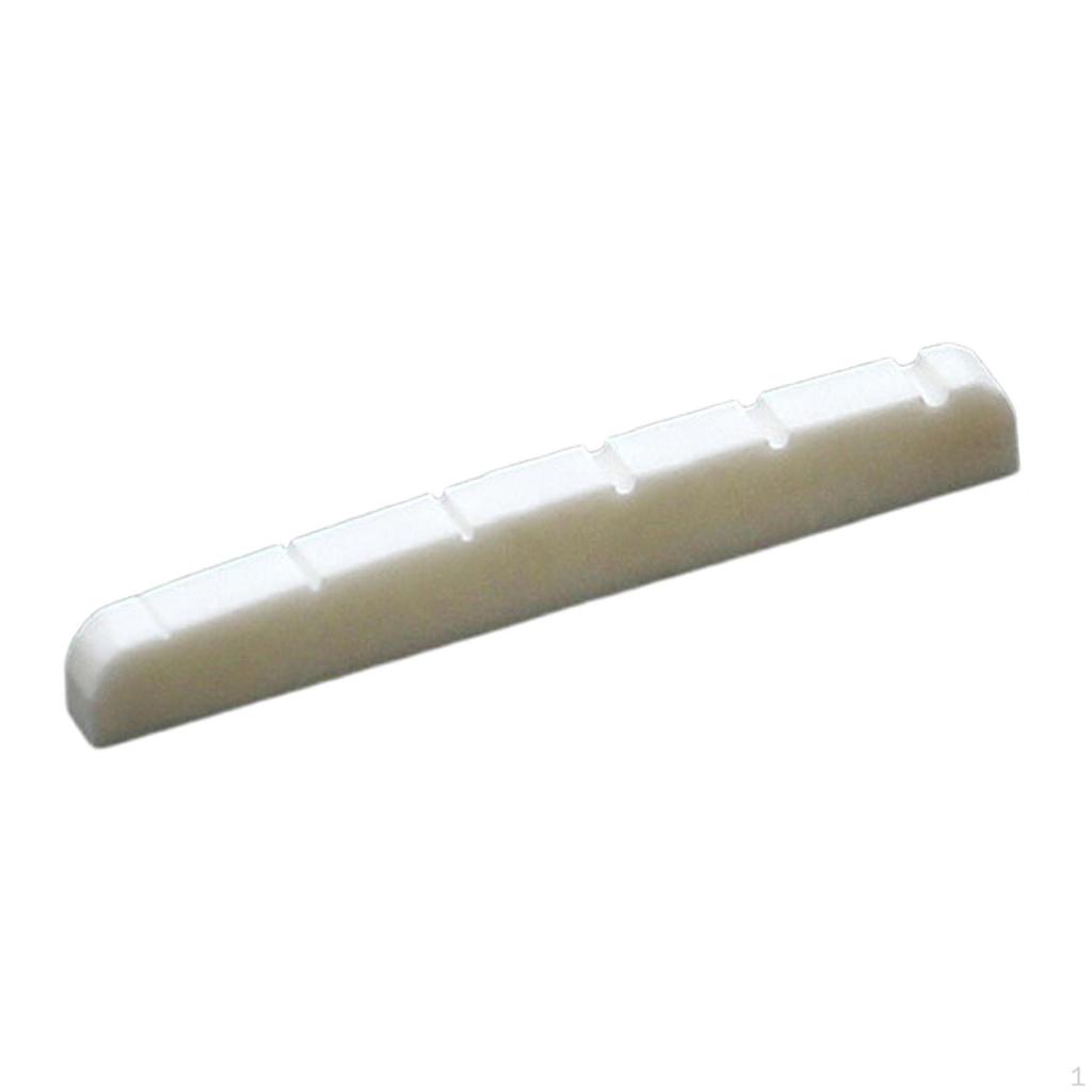 Electric Guitar Bone Nut Artificial Easy to Install Maintenance Precision Luthier Tool