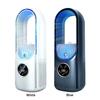 Portable Mini Air Conditioner USB Air Cooler Fan Bladeless 6 Speed Silent Cooling Fan with Timer Desktop Personal Space Cooler Y088