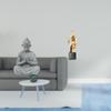 Monkey Buddha Abstract Sculpture Collectible Figurine Statue Decorative Souvenir for Hotel Patio
