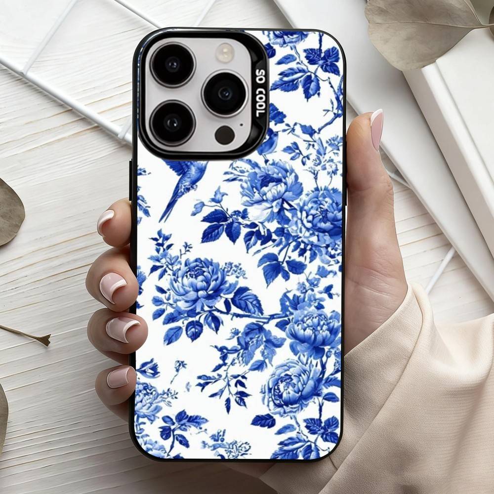 B-blue and W-white china Phone Case For iPhone17,16,15,14,13,12,11 Plus,Pro Max Black Candy silver phone case