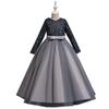 Girls' Sequin Princess Evening Gown for Birthdays and Performances