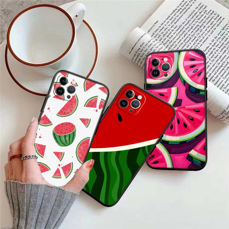 UP19 Cartoon Fruit Watermelon New High-End Shell Phone Case for Redmi Note 8 9 Pro Max 9S 9T 9C NFC 8T 8A 10A A4