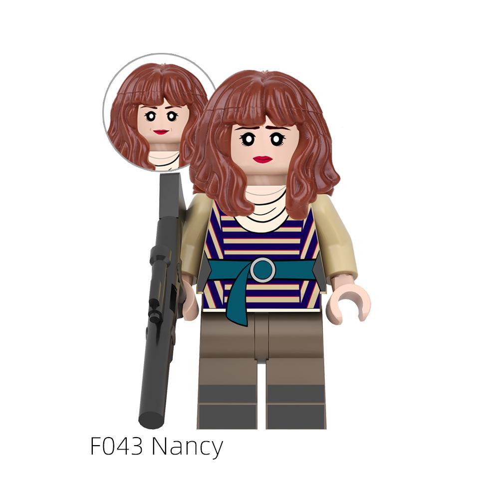 Stavebnice Stranger Things Mini figurky 16 stylů Sběratelská sada