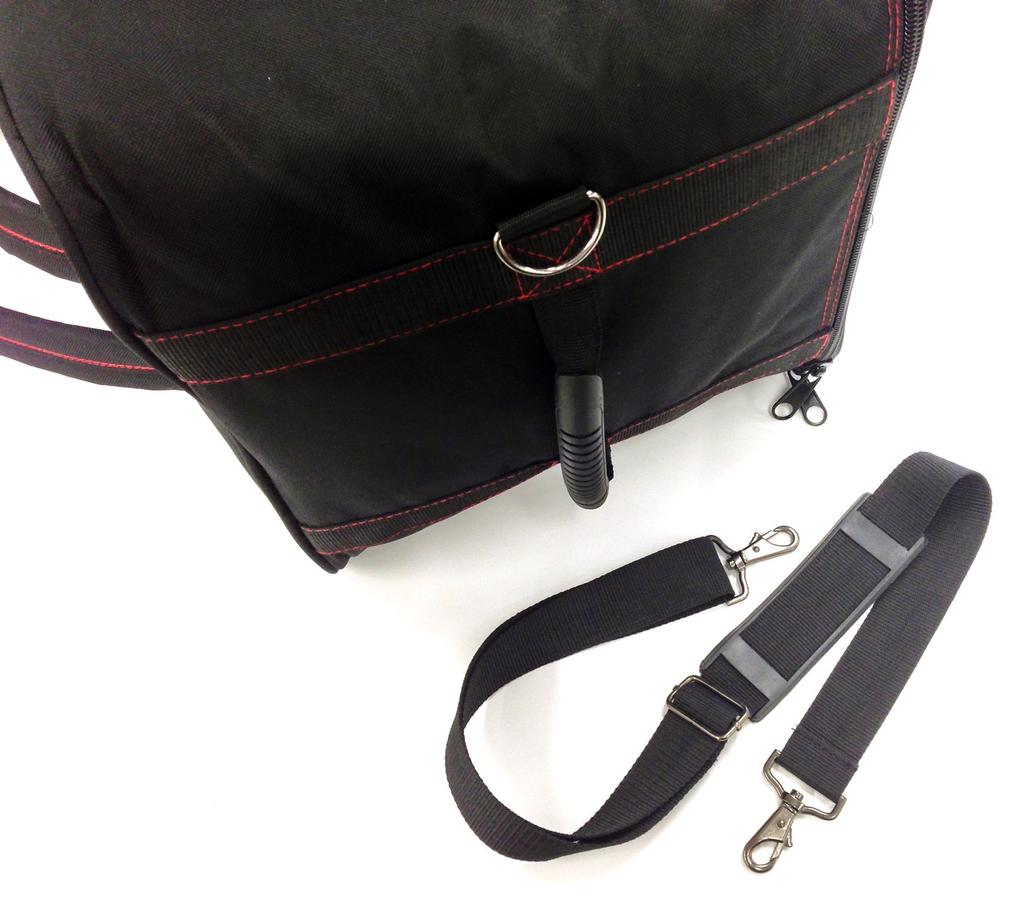 KC 3-Wege Cajon-Tasche, Schwarz (CJB-01BK)