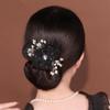 Flexible Hair Bun Maker Cloth Lazy Hair Curler Exquisite Flower Hair Clip  Hair Accessories