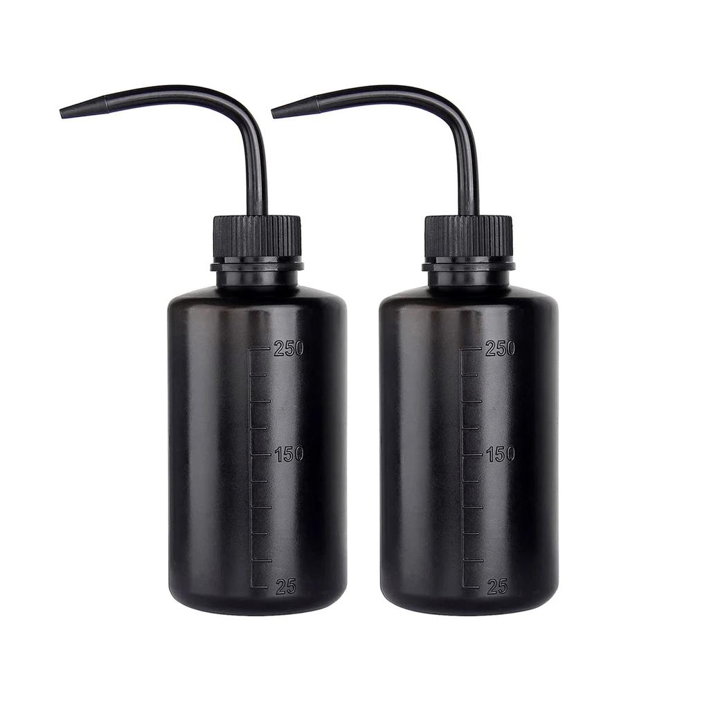 250ml/500ml Tattoo Diffuser Squeezes Bottle White Plastic Soap Washing Cleaning Lab Squeezes Bottles for Chemistry Industry