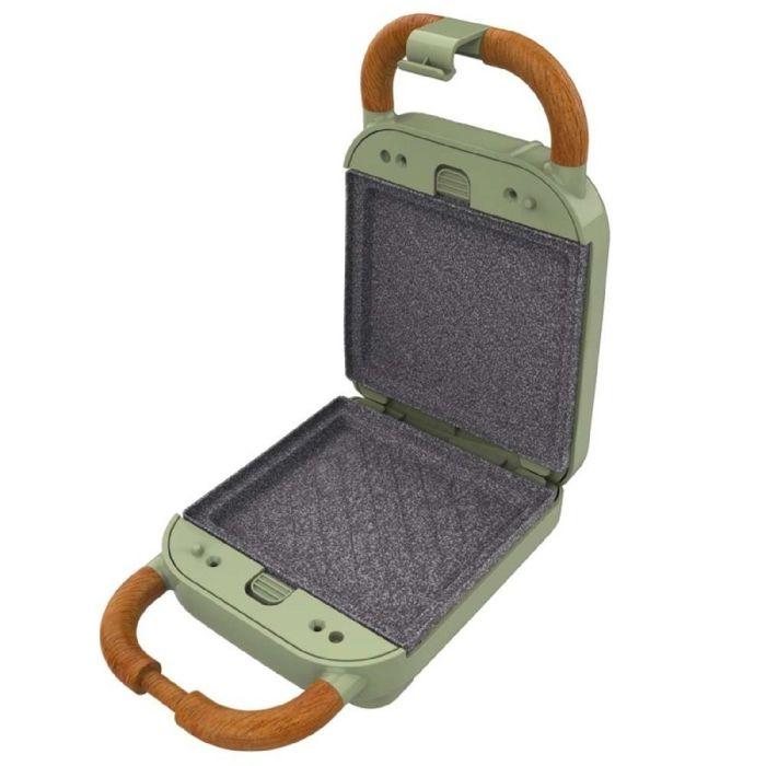 Cecotec Appareil à Sandwich Rock'nToast Retro One Green