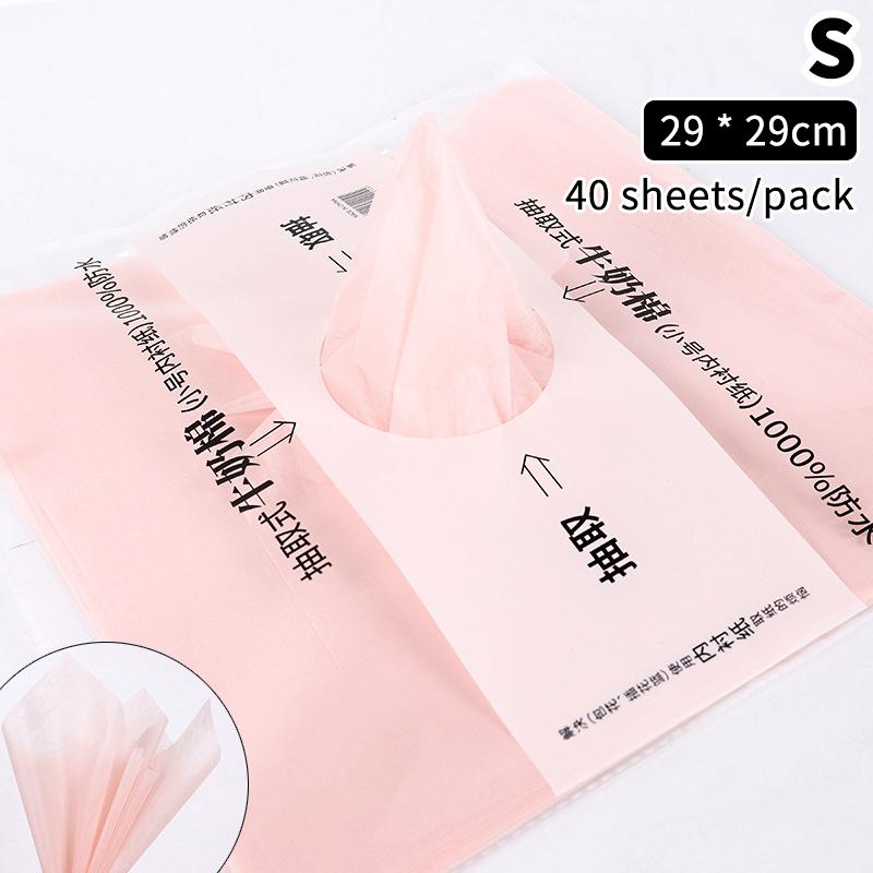 40 Pcs Milk Cotton Tissue Paper Florist Flower Wrapping Paper Diy Handmade Bouquet Crafts Gifts Packaging Wedding Party Supplies