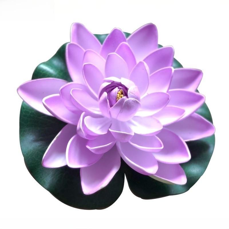 Water Garden Artificial Lotus Flower With Floating Design For Home Decor And Aquariums