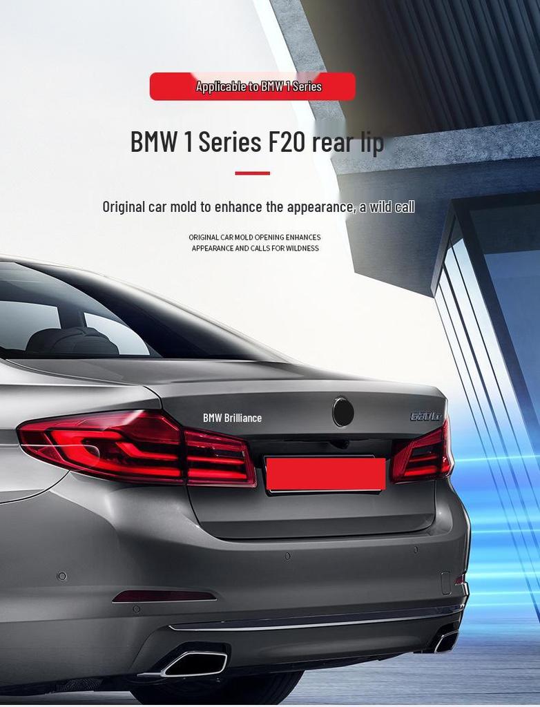 BMW 1 Series F20 Rear Lip Spoiler (2011-2018) MP Style Modification