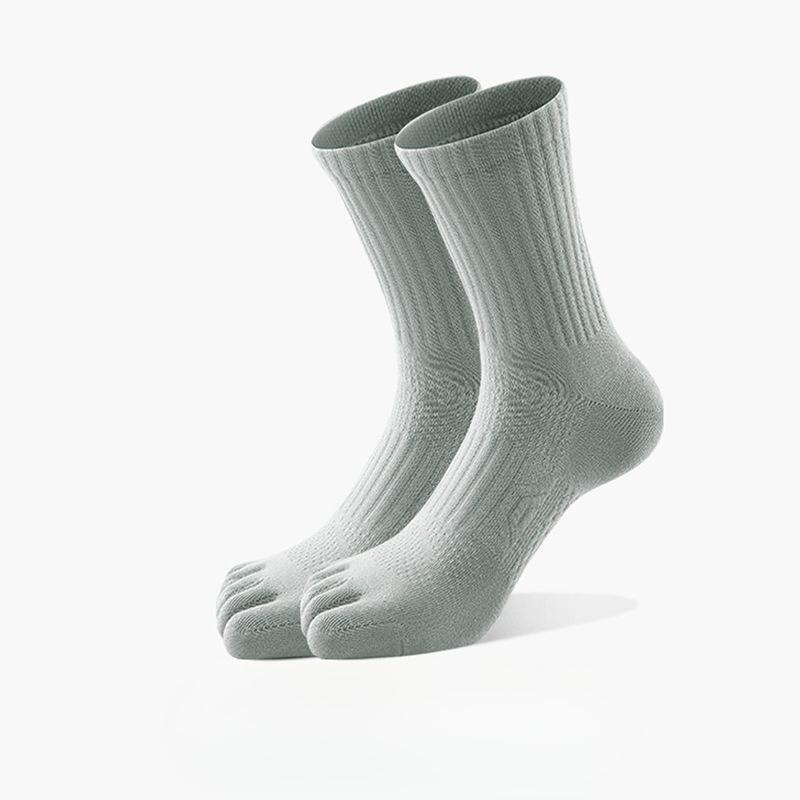 

Men s Summer Solid Color Sports Running Badminton Mesh Sweat Absorbing Deodorant Long Socks 1 pair