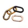 Bottle Hooks Camping Hiking Handbags Clips Outdoor Carabiner Spring Oval Rings Bag Belt Buckles