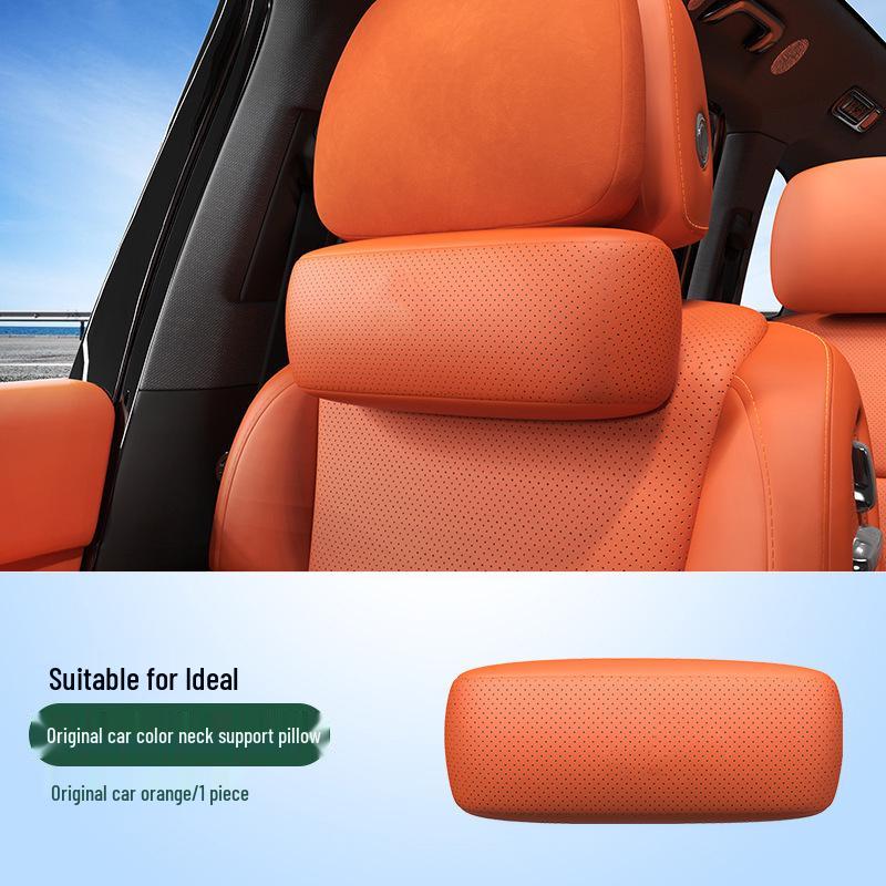 

Ideal L6L7L8L9MEGA Suede Headrest Neck & Lumbar Support Pillow for Cars