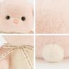 New Soft and Cute Pudding Rabbit Plush Doll Wearing Hat Little White Rabbit Grab Machine Doll Rag Doll
